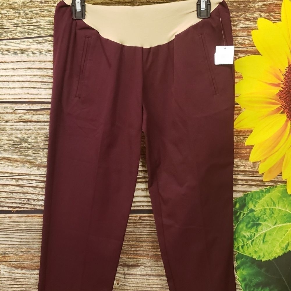 A Pea In A Pod Maternity Dressy Leggings Size Xs — image 6 of 7